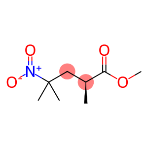methyl(S)-2,4-dimethyl-4-nitropentanoate
