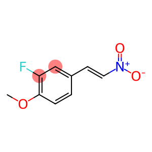 2-FLUORO-1-METHOXY-4-(2-NITROVINYL)BENZENE