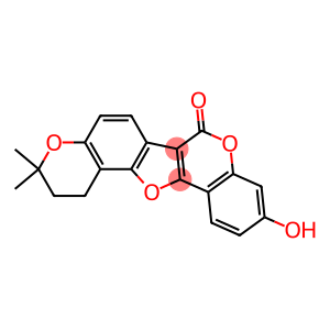 3-Hydroxy-9,10-(2,2-dimethyl-1-oxabutane-1,4-diyl)-6H-benzofuro[3,2-c][1]benzopyran-6-one