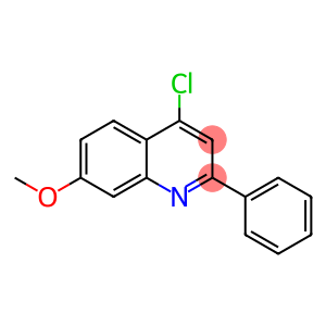 Quinoline,4-chloro-7-methoxy-2-phenyl-