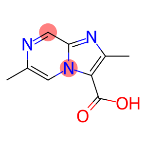 Imidazo[1,2-a]pyrazine-3-carboxylic acid, 2,6-dimethyl- (9CI)