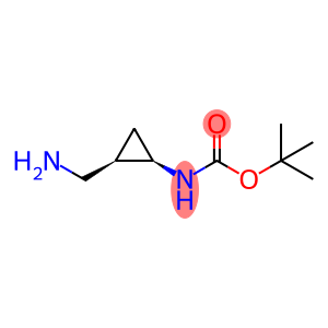 Carbamic acid, N-[(1R,2R)-2-(aminomethyl)cyclopropyl]-, 1,1-dimethylethyl ester, rel-