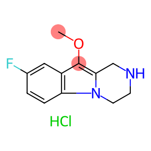 8-fluoro-10-Methoxy-1,2,3,4-tetrahydropyrazino[1,2-a]indole hydrochloride