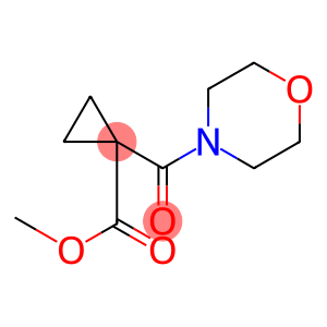 methyl 1-(morpholine-4-carbonyl)cyclopropanecarboxylate