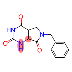 6-benzyl-5,6-dihydro-1H-pyrrolo[3,4-d]pyrimidine-2,4,7(3H)-trione