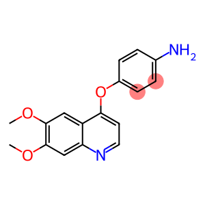 BenzeMine, 4-[(6,7-diMethoxy-4-quinolinyl)oxy]-