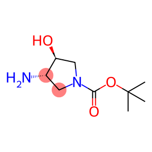 (3S,4S)-tert-Butyl 3-amino-4-hydroxypyrrolidine-1-carboxylate