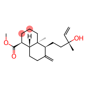 (1S,8aα)-Decahydro-5β-[(R)-3-hydroxy-3-methyl-4-pentenyl]-1,4aβ-dimethyl-6-methylene-1β-naphthalenecarboxylic acid