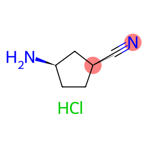 (1S,3R)-3-aminocyclopentanecarbonitrile hydrochloride