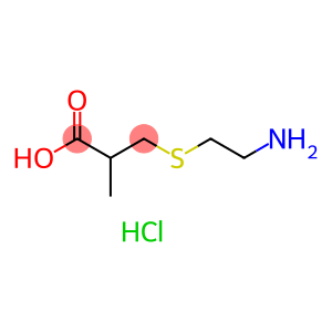 3-[(2-aminoethyl)sulfanyl]-2-methylpropanoic acid hydrochloride