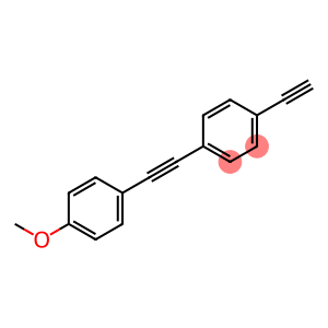 1-Ethynyl-4-((4-methoxyphenyl)ethynyl)benzene
