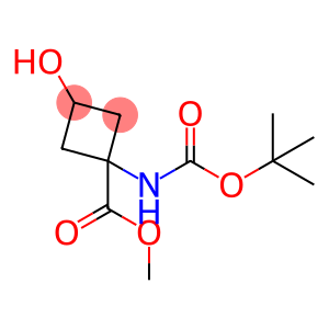 1-{[(叔丁氧基)羰基]氨基}-3-羟基环丁烷-1-羧酸甲酯