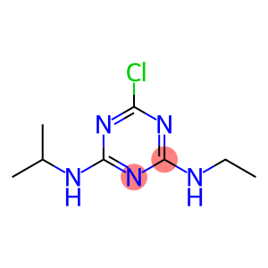 1-chloro-3-ethylamino-5-isopropylamino-s-triazine