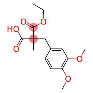 2-(3,4-DiMethoxybenzyl)-3-ethoxy-2-Methyl-3-oxopropanoic acid
