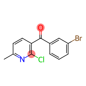 Methanone, (3-bromophenyl)(2-chloro-6-methyl-3-pyridinyl)-