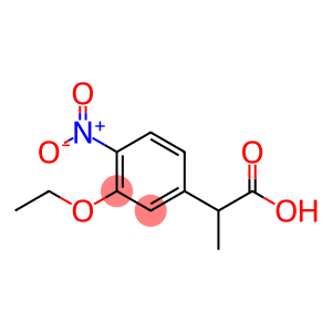 Benzeneacetic acid, 3-ethoxy-α-methyl-4-nitro-