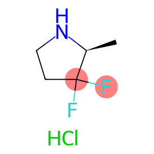 Pyrrolidine, 3,3-difluoro-2-methyl-, hydrochloride (1:1), (2S)-