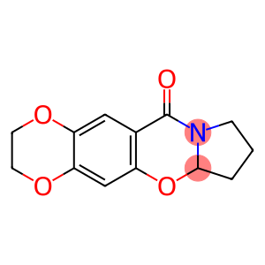 11H-1,4-Dioxino[2,3-g]pyrrolo[2,1-b][1,3]benzoxazin-11-one, 2,3,6a,7,8,9-hexahydro-