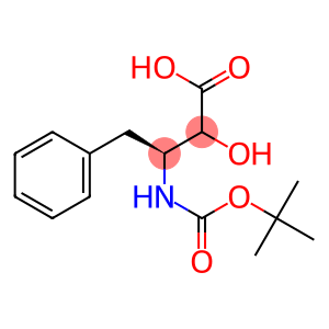 (2RS,3S)-3-叔丁氧羰酰氨基-2-羟基-4-苯丁酸,