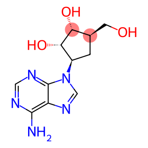 (1r,2s,3r,5r)-3-(6-amino-9h-purin-9-yl)-5-(hydroxymethyl)-1,2-cyclopentanedi
