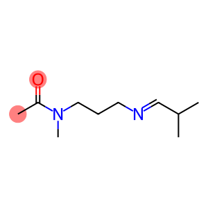 Acetamide,  N-methyl-N-[3-[(2-methylpropylidene)amino]propyl]-