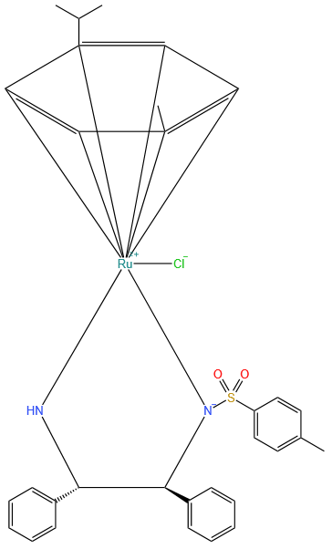 Ruthenium,[N-[(1S,2S)-2-(amino-kN)-1,2-diphenylethyl]-4-methylbenzenesulfonamidato-kN]chloro[(1,2,3,4,5,6-h)-1-methyl-4-(1-methylethyl)benzene]-