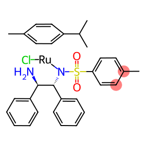 氯{[(1R,2R)-(-)-2-氨-1,2-二苯乙基](4-甲苯磺酰)氨}(P-异丙基甲苯)RUTHENIUM(II))钌(II)