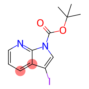 tert-Butyl 3-iodo-1H-pyrrolo[2,3-b]pyridine-1-carboxylate