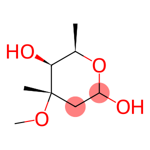 3-C-Methyl-3-O-methyl-2,6-dideoxy-D-xylo-hexopyranose