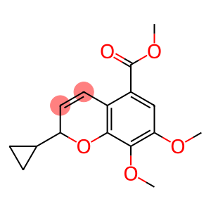 2-Cyclopropyl-7,8-dimethoxy-2H-1-benzopyran-5-carboxylic acid methyl ester