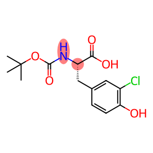 3-氯-N-[叔丁氧羰基]-L-酪氨酸