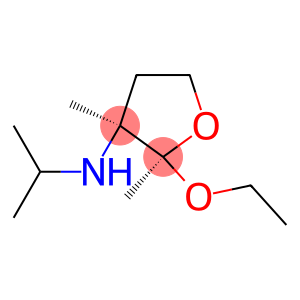 3-Furanamine,2-ethoxytetrahydro-2,3-dimethyl-N-(1-methylethyl)-,trans-(9CI)