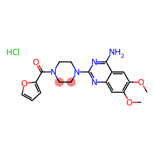 4-Amino-2-pyroyl-6,7-dimetoxypiperazin-1-yl-chynazolina hydrochloride