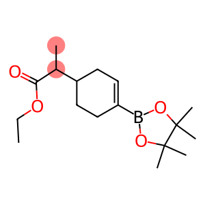 Ethyl 2-(4-(4,4,5,5-tetramethyl-1,3,2-dioxaborolan-2-yl)cyclohex-3-en-1-yl)propanoate