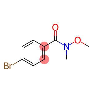 4-溴-N-甲氧基-N-甲基-苯甲酰胺