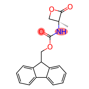 Carbamic acid, N-[(3S)-3-methyl-2-oxo-3-oxetanyl]-, 9H-fluoren-9-ylmethyl ester