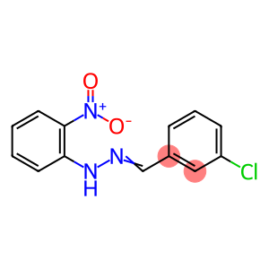 1-(3-chlorobenzylidene)-2-(2-nitrophenyl)hydrazine