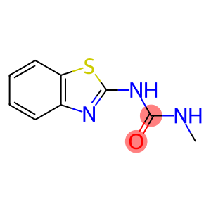 1-(2-benzothiazolyl)-3-methyl-ure