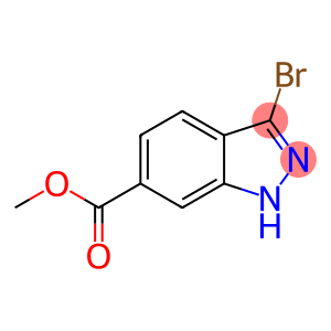 3-BROMO 1H-INDAZOLE-6-CARBOXYLIC ACID METHYL ESTER