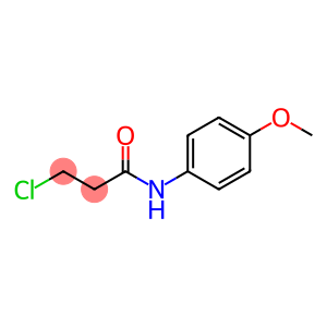 3-CHLORO-N-(4-METHOXYPHENYL)PROPIONAMIDE