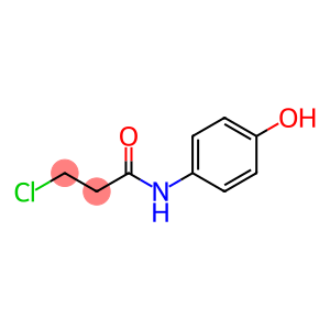 propanamide, 3-chloro-N-(4-hydroxyphenyl)-