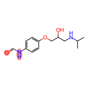 N-[4-[2-Hydroxy-3-[(1-methylethyl)amino]propoxy]phenyl]formamide