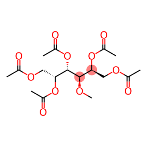 Galactitol, 3-O-methyl-, pentaacetate