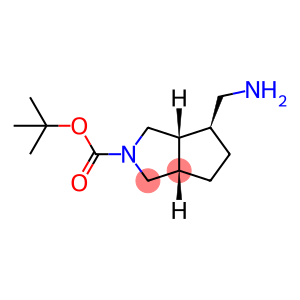 Cyclopenta[c]pyrrole-2(1H)-carboxylic acid, 4-(aminomethyl)hexahydro-, 1,1-dimethylethyl ester, (3aR,4S,6aS)-