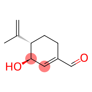 1-Cyclohexene-1-carboxaldehyde, 3-hydroxy-4-(1-methylethenyl)-, (3R,4S)-