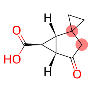 Spiro[bicyclo[3.1.0]hexane-2,1'-cyclopropane]-6-carboxylic acid, 4-oxo-, (1R,5S,6S)-