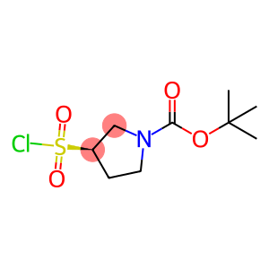 (S)-TERT-BUTYL 3-(CHLOROSULFONYL)PYRROLIDINE-1-CARBOXYLATE