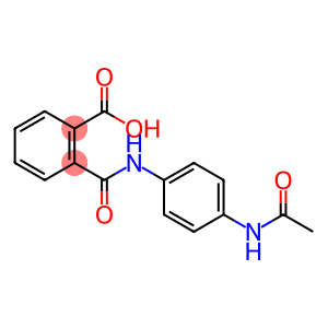 2-{[4-(acetylamino)phenyl]carbamoyl}benzoic acid