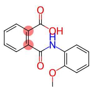 Benzoic acid, 2-[[(2-methoxyphenyl)amino]carbonyl]-