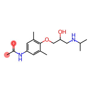 N-[3,5-Dimethyl-4-(2-hydroxy-3-isopropylaminopropoxy)phenyl]acetamide